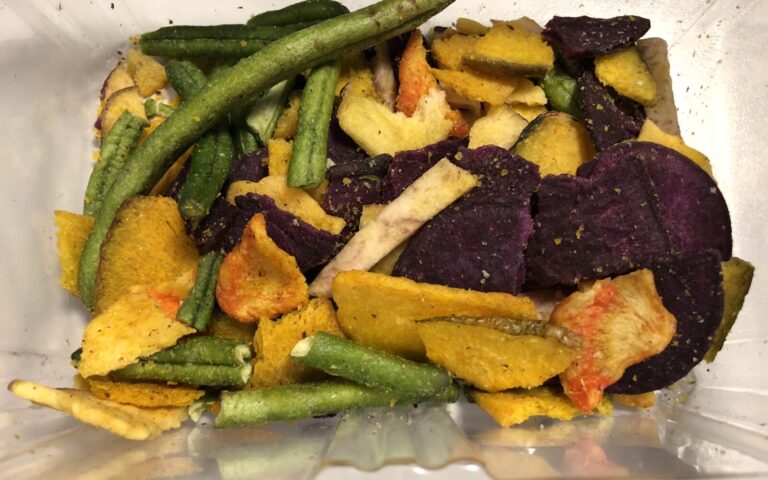 Vegetales deshidratados en snacks: la tendencia definitiva de 2026